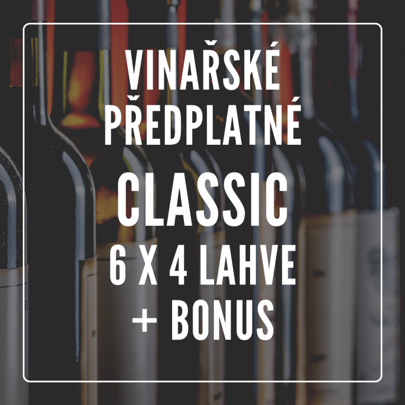 Vinařské předplatné CLASSIC - 6 MĚSÍCŮ  | Alkohouse.cz